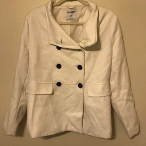 White Pea Coat